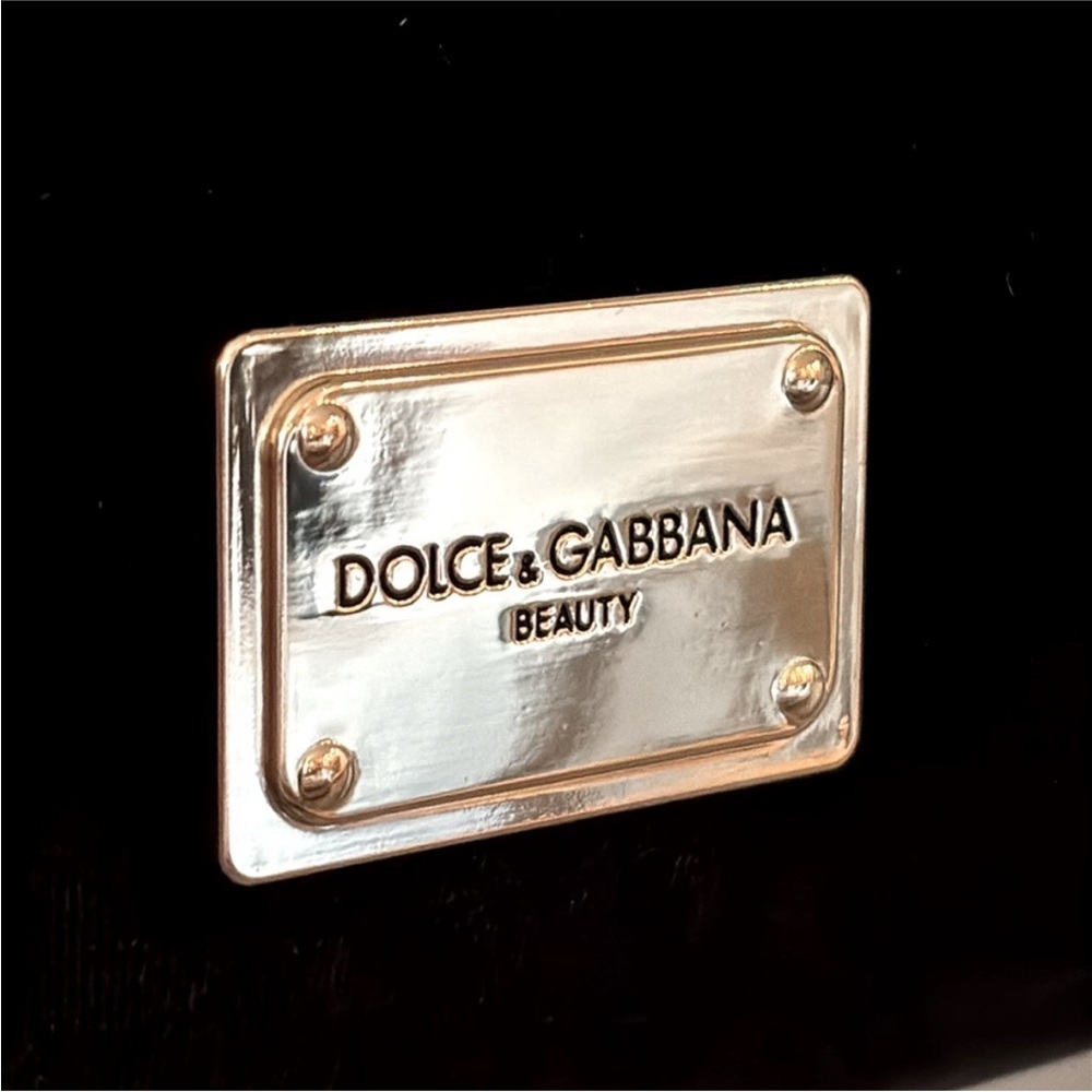 Dolce & Gabbana Black Sweetheart Velvet Clutch - Picture 3 of 3